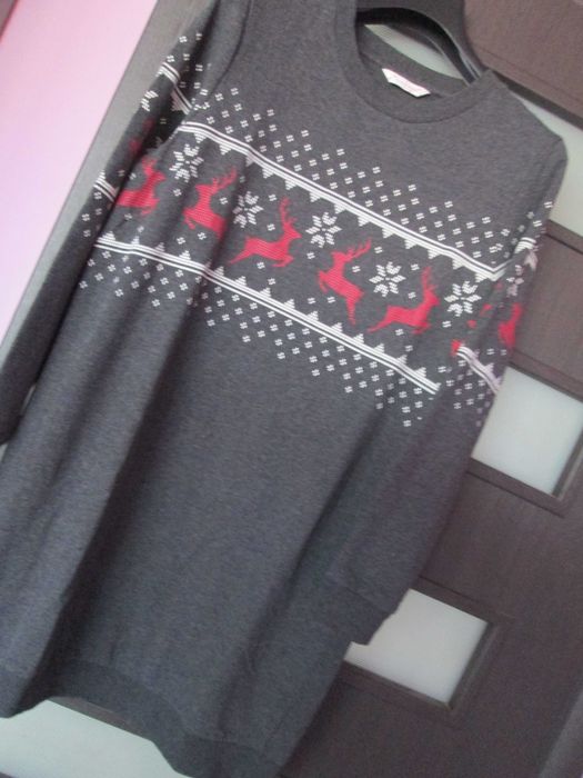 bluza/rochie  cu reni  42/44