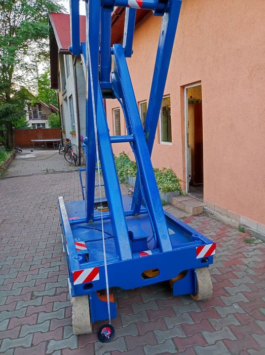 Vand /închiriere,SCHIMB nacela foarfeca extensibila 8 m  la baza