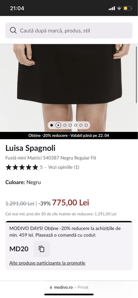 Fusta Luisa Spagnoli