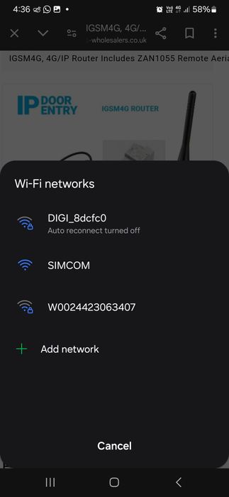 Router Noralsy igsm4g bouyguess