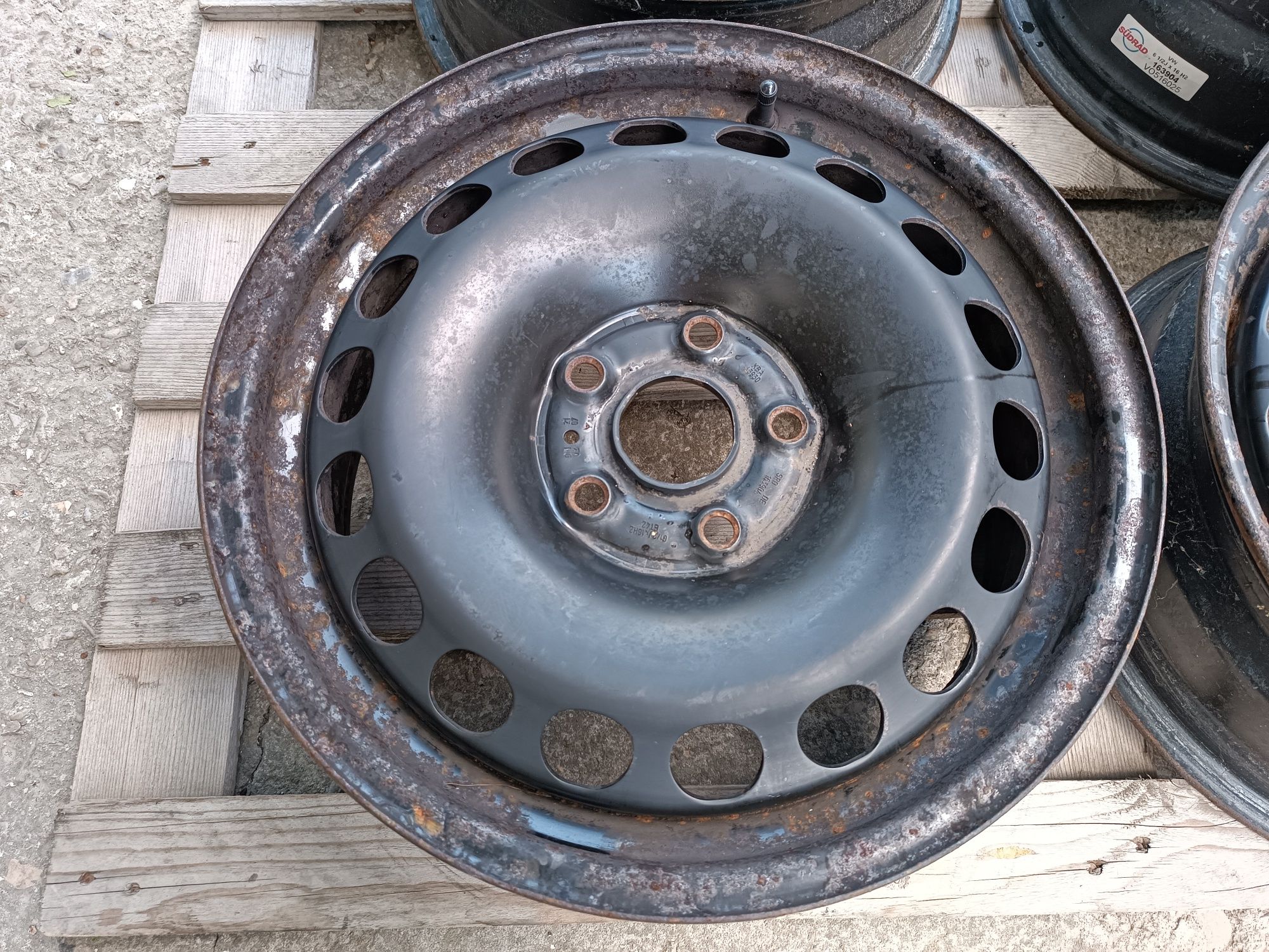 Железни джанти 16ки 5х112 VW, Audi, Seat, Skoda
