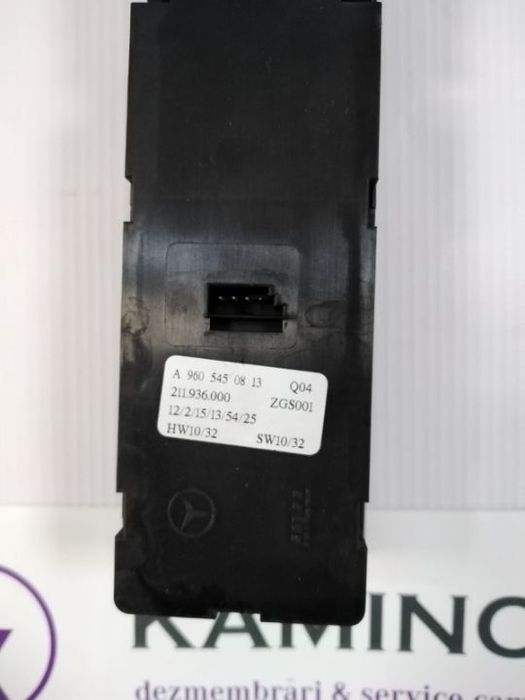 Comanda geamuri Mercedes MP4 (set complet)