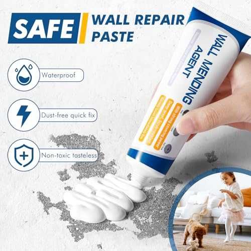 Нова Ремонтна паста за стени – поправя пукнатини, драскотини и дупки