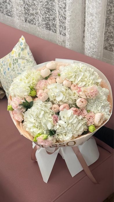 Свежая витрина, большой евро букет