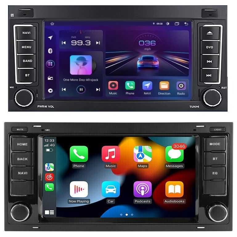 Navi Android VW Touareg  / Transporter T5,cu CarPlay si AndroidAuto