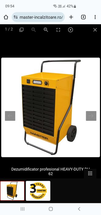 Inchiriez Dezumidificator Profesional Dh62,Demolator,Taietor gresie