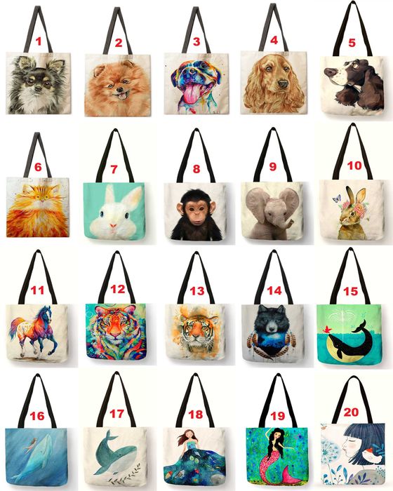 Торби от лен за многократна употреба