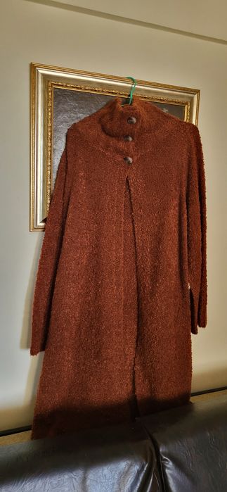 Haina bouclé maro de toamna