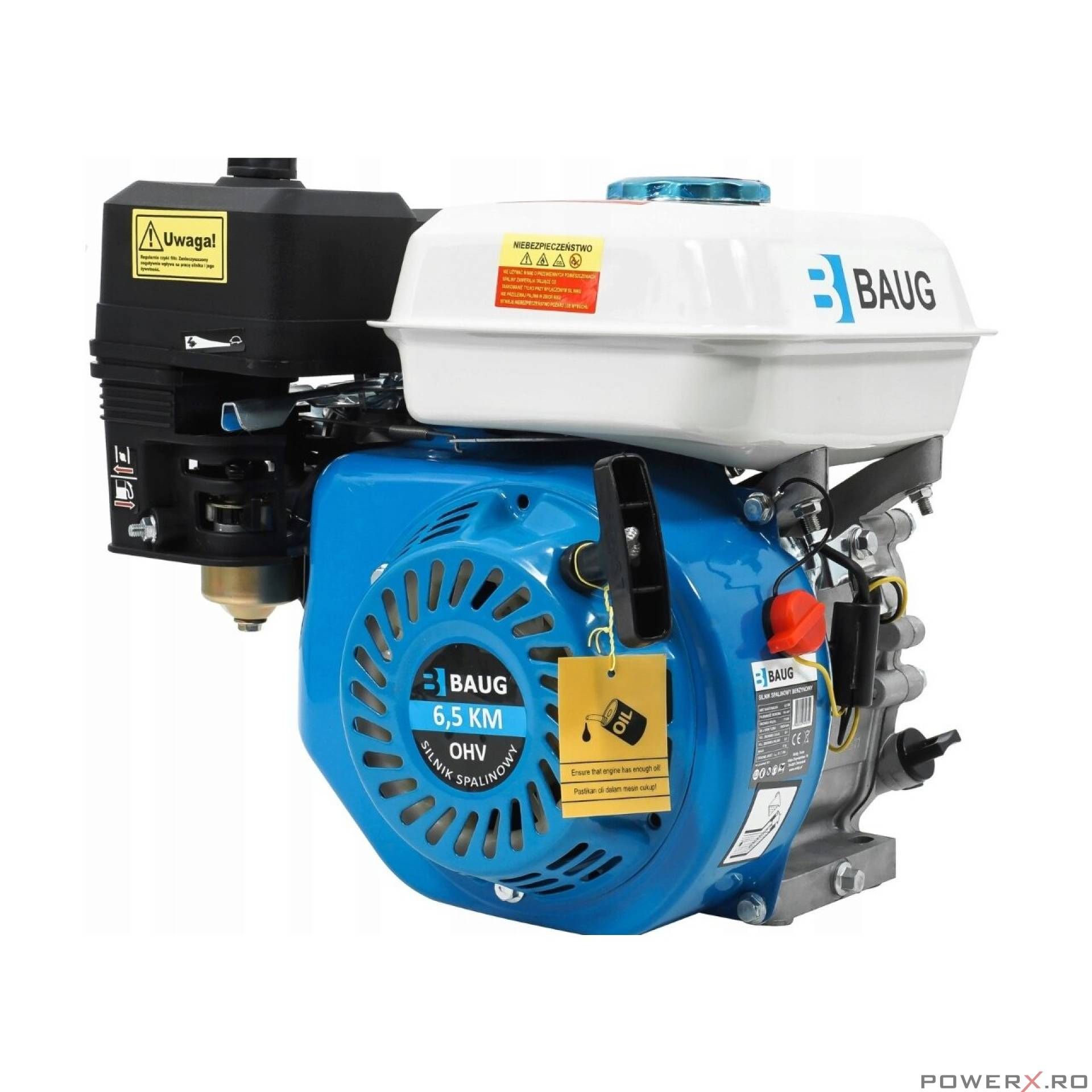Motor uz general 6.5CP AX 20MM, pentru generator, motocultor,