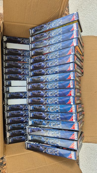 Vând Lot 14 casete video VHS originale marca Edeka HGX,de 240 minute