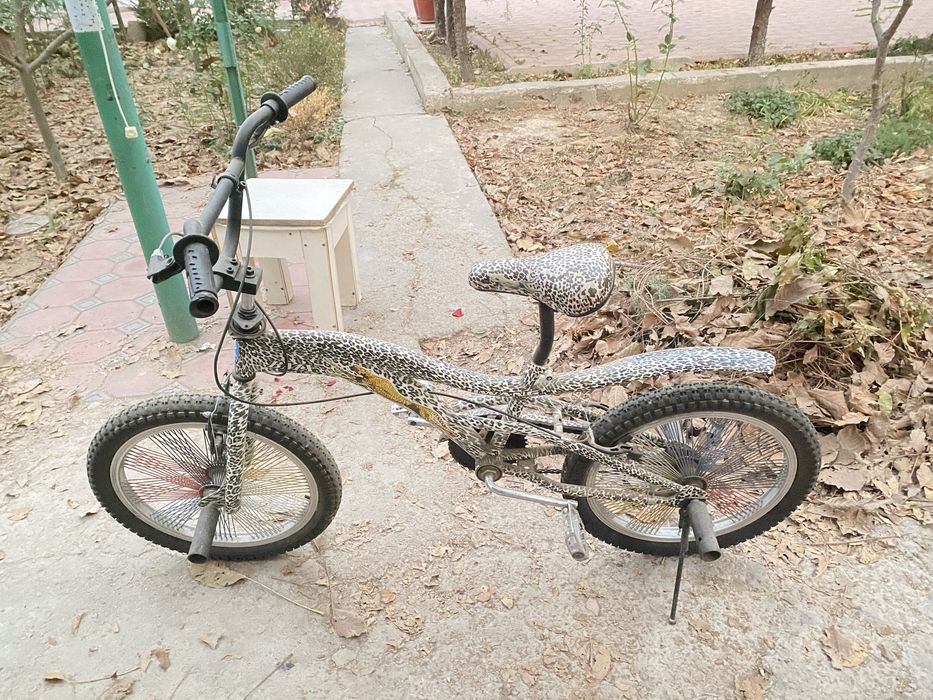 Велосипед  bmx на ходу