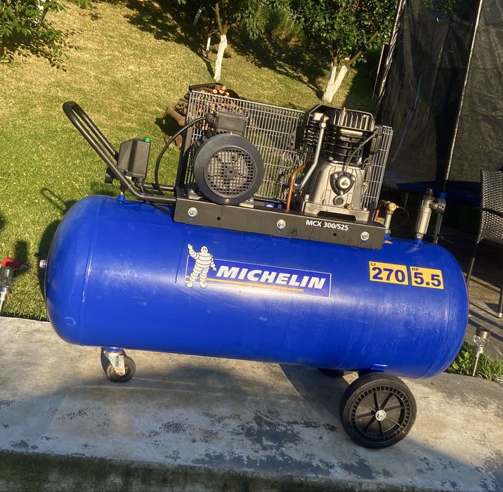 Compresor Michelin 270L  5,5CP