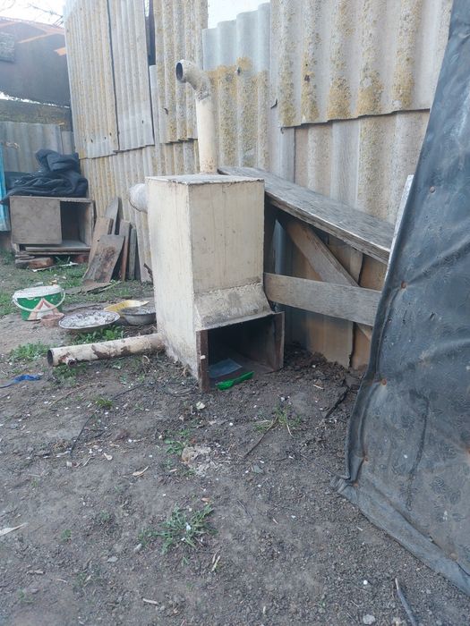 Котел металлический под газ