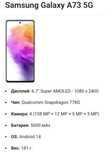 Samsung A 73 5G   8/128  talik mentol rang