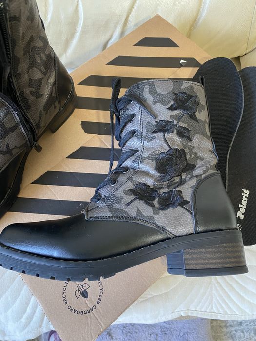 Дамски боти естествена кожа