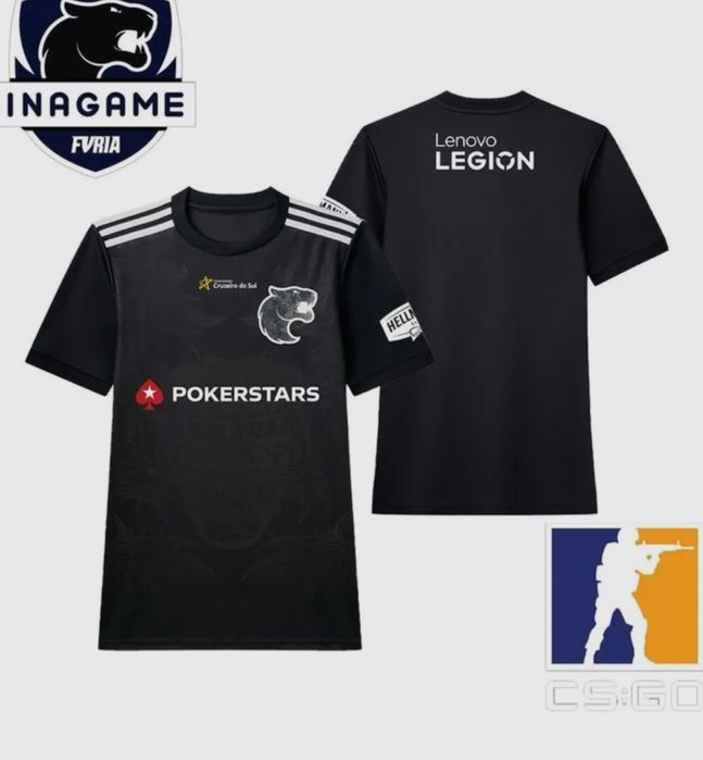 продам киберспортивную футболку FURIA