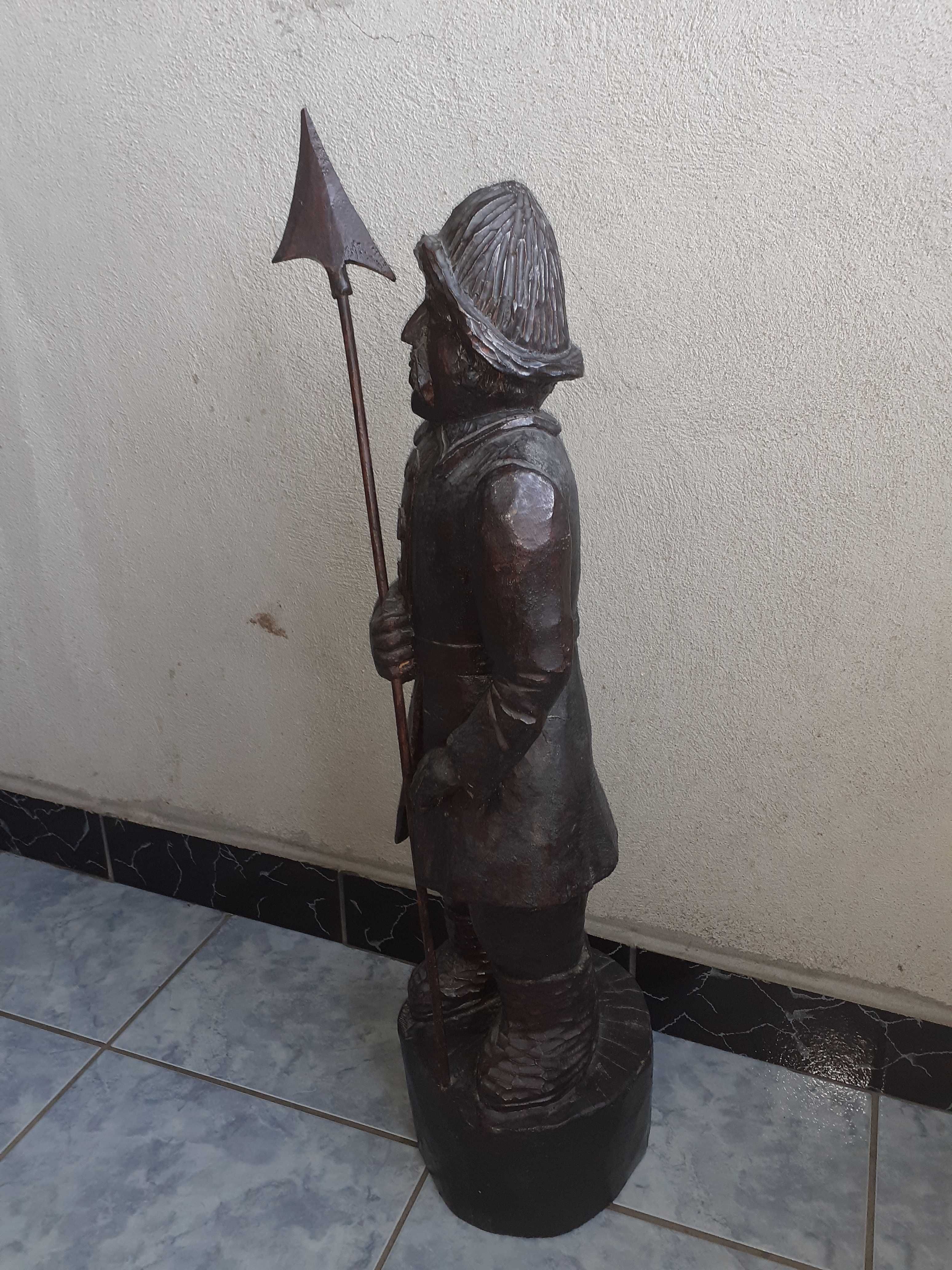 statueta lemn inaltime 74 cm