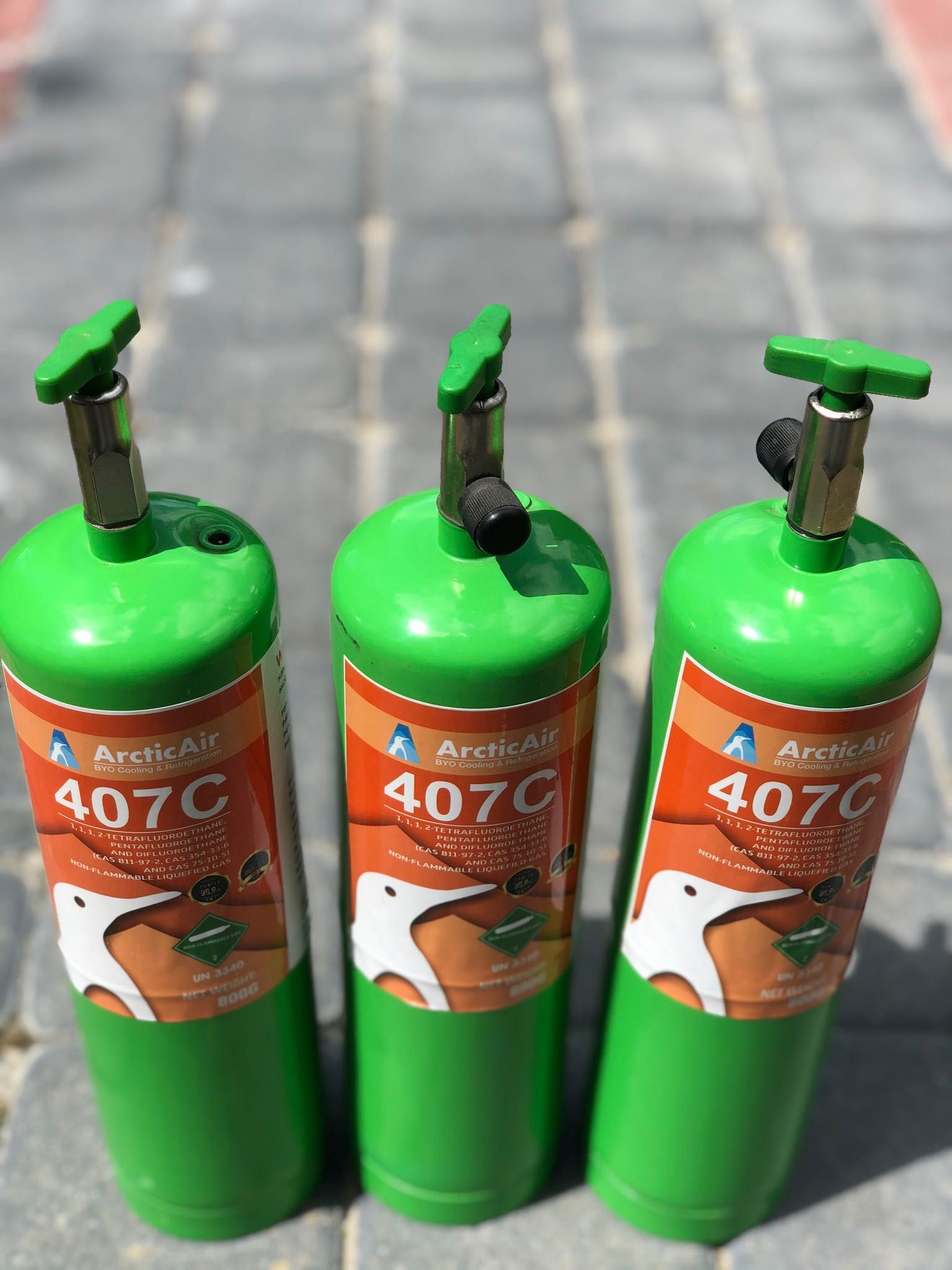 Freon 134a R22 sigilat 404a 10,9kg 410a 11,3jg nou refrigerant