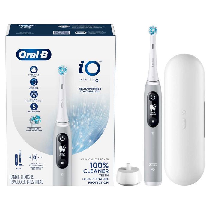 Periuță Oral-B iO6 - Pachet Complet + BONUS 2 Capete Noi Sigilate