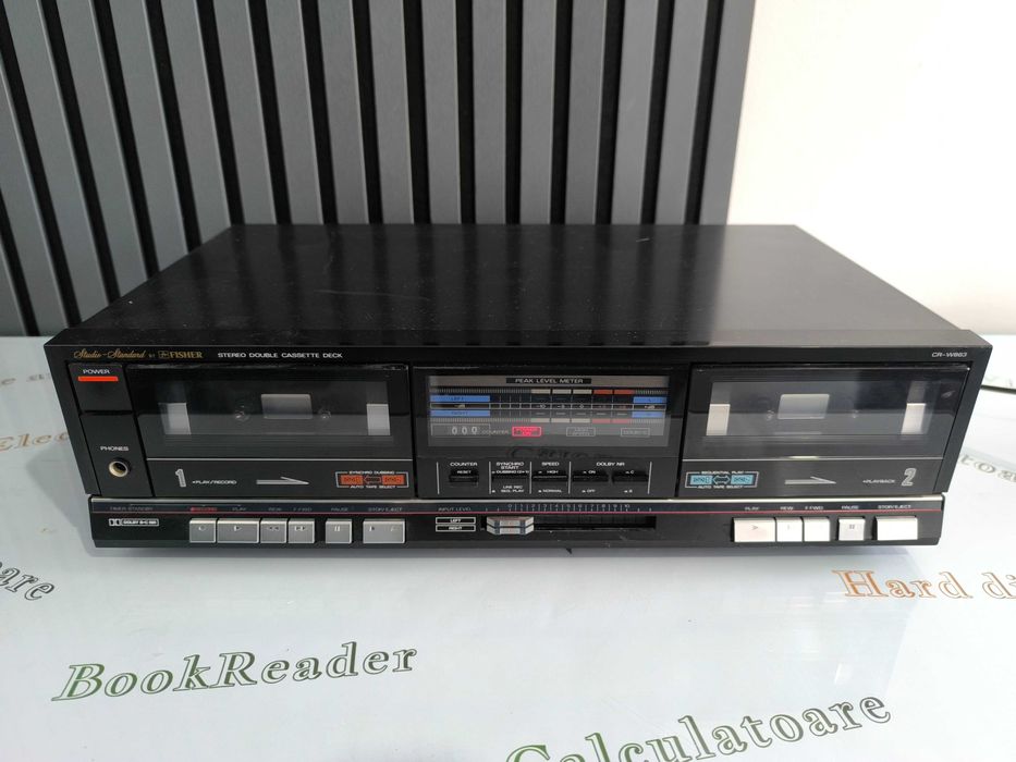 Deck Casete Dublu Fisher CR-W863 - Funcțional, Testat