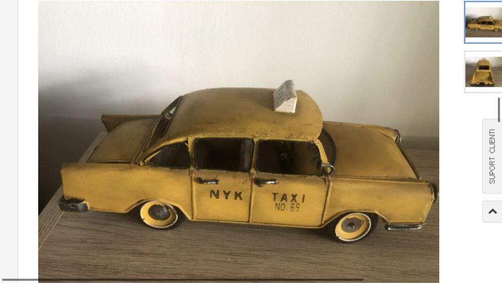 Macheta ,machete metalice vechi automobil,taxi New York-ez,yelow cab