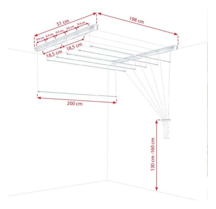 Простир 2м 6 позиции