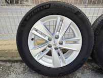 244 - 4бр. Алуминиеви джанти 17'' 5x108 с гуми 215/65R17 Opel