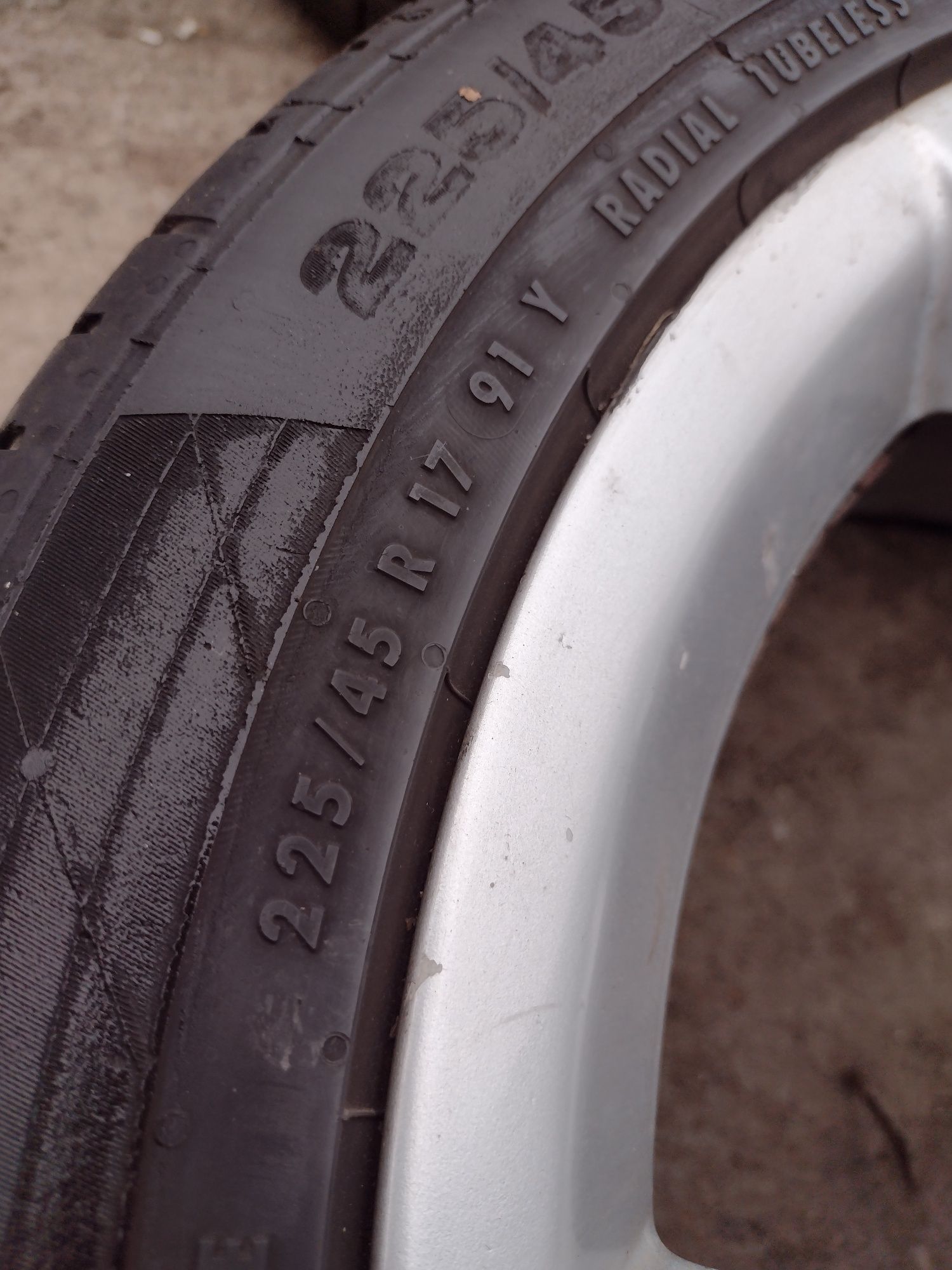 Оригинални 17-5х112 ЕТ52.5 7.5j Mercedes B class W245
