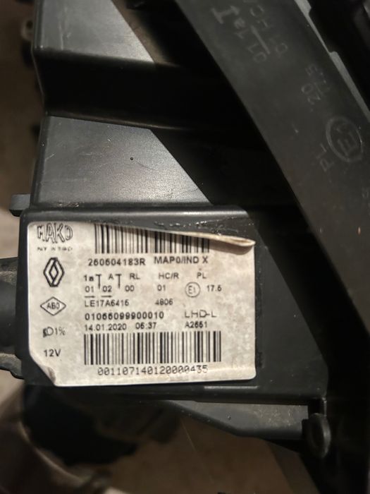 Фул лед Фар Рено Клио 5