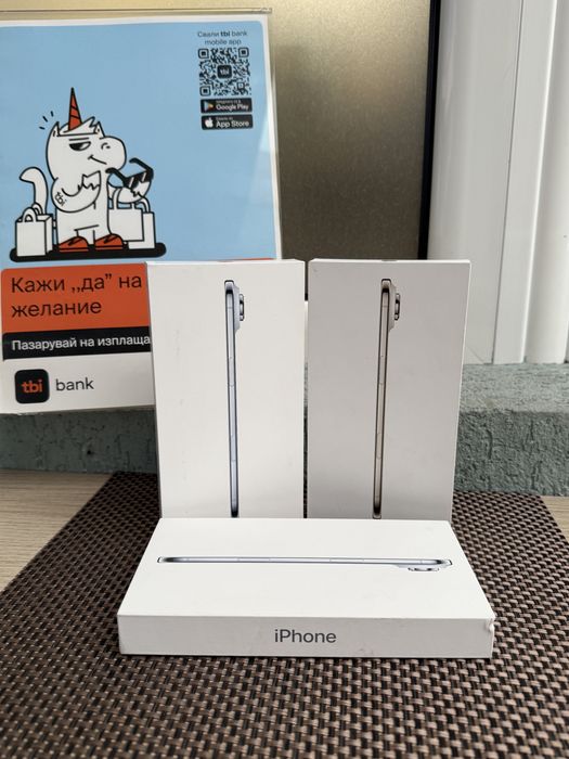 НОВ! *ЛИЗИНГ* iPhone 17 Air 256Gb Sky Blue / Gold / ГАРАНЦИЯ