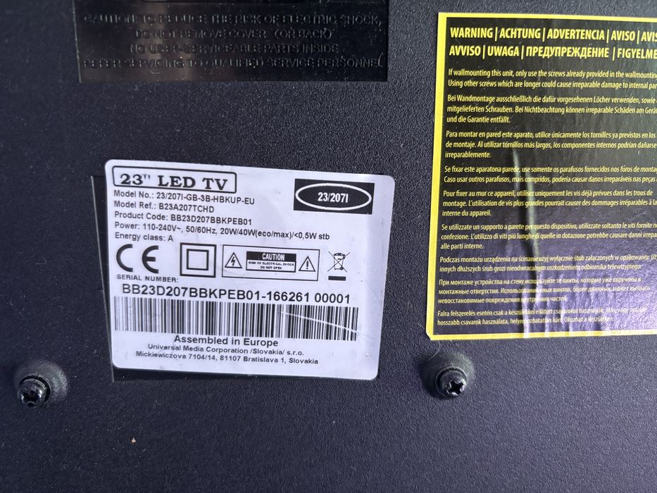 Blaupunkt 23” led TV