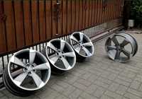 Jante rotor R18 5x100 audi vw a1 golf fara cauciucuri