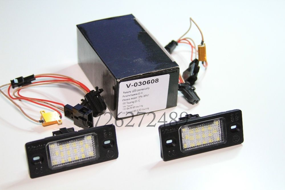 Lampi numar inmatriculare LED SMD dedicate VW Golf4,5,6,7,Passat B6,CC