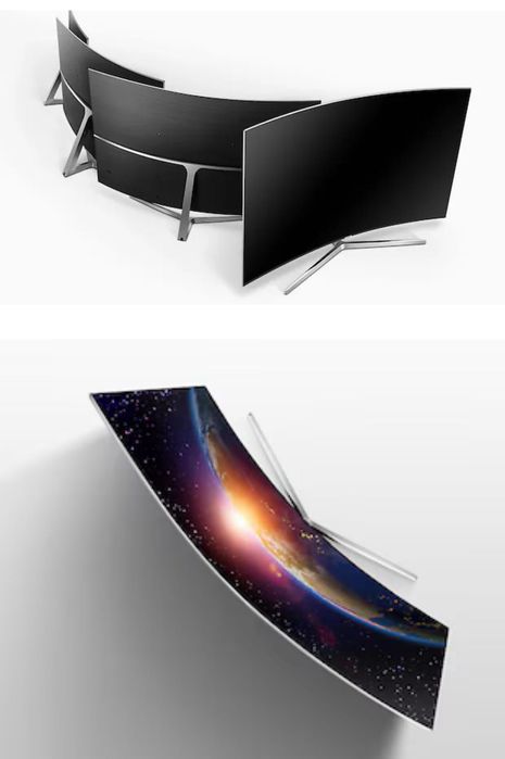 Televizor LED Curbat Smart Samsung, 138 cm