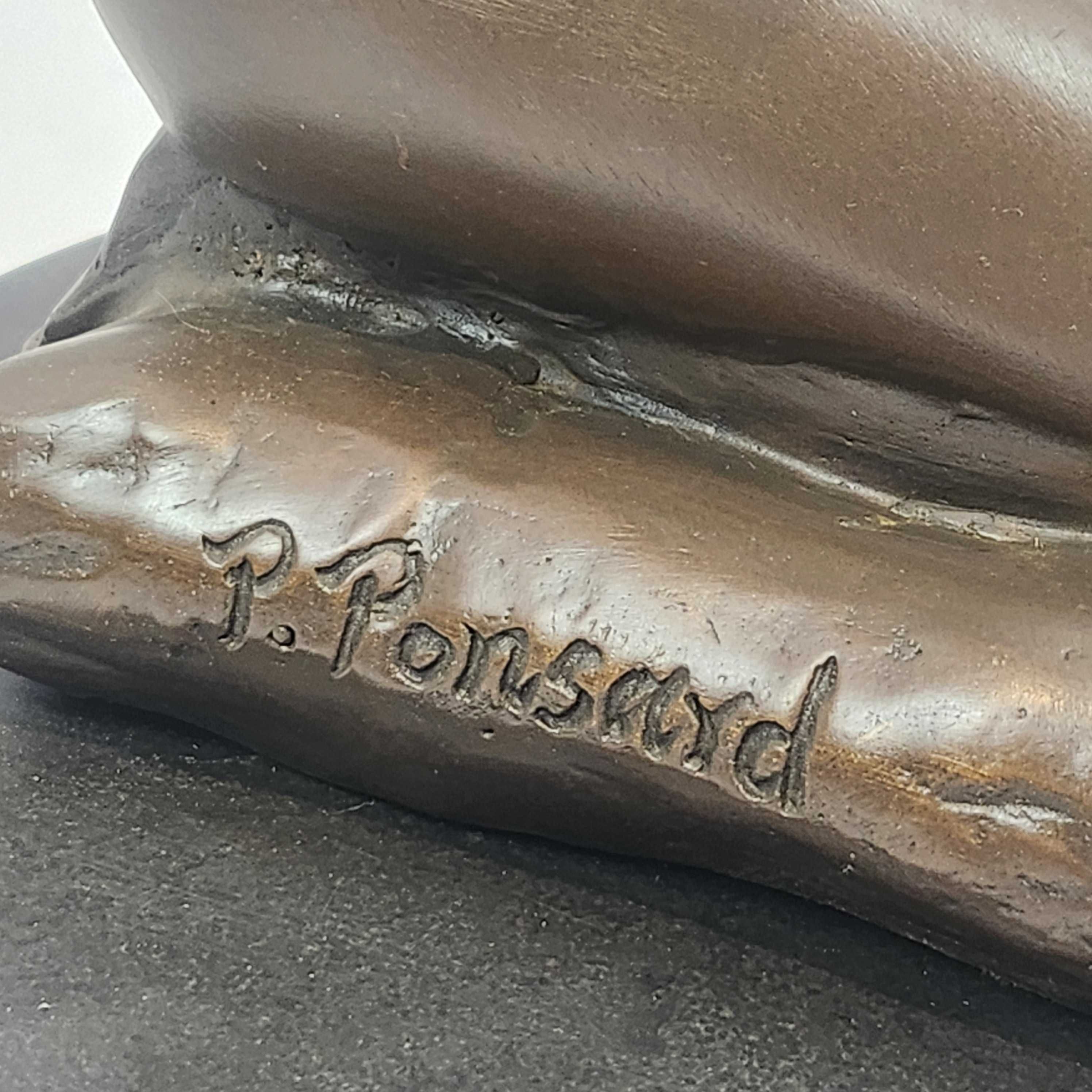Бронзова пластика "Жена с колие", Paul Ponsard