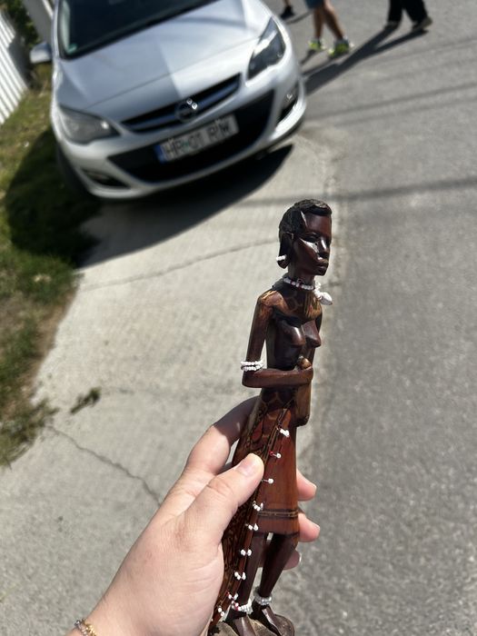 Vand statuie din lemn ,Africa