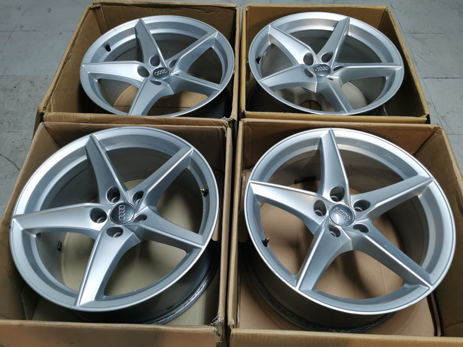 5x112 r18 inch jante aliaj originale AUDI A5 A6 A7 A8 A4 Q3 Q5 sq5 sq3