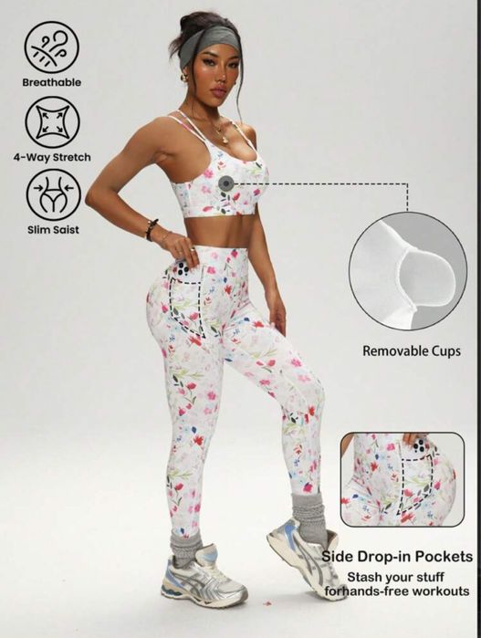 Ser fitness camp cu flori