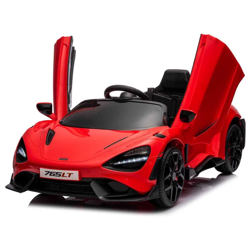 Masinuta Electrica Copii 1-6 Ani McLaren 765LT cu Roti Moi  Rosu