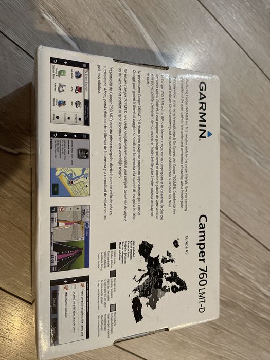 Sistem navigatie garmin camper 760 lmt-d