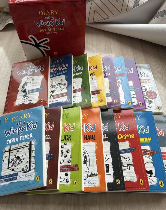 Diary of a wimpy kid набор 16 шт