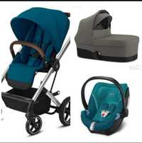 Balios S Lux Количка, кошница за кола, кош за новородено, лятна седалк