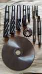 Freze :  cil-frontale , melc modul , disc ; Alezoare ; Burghie ,