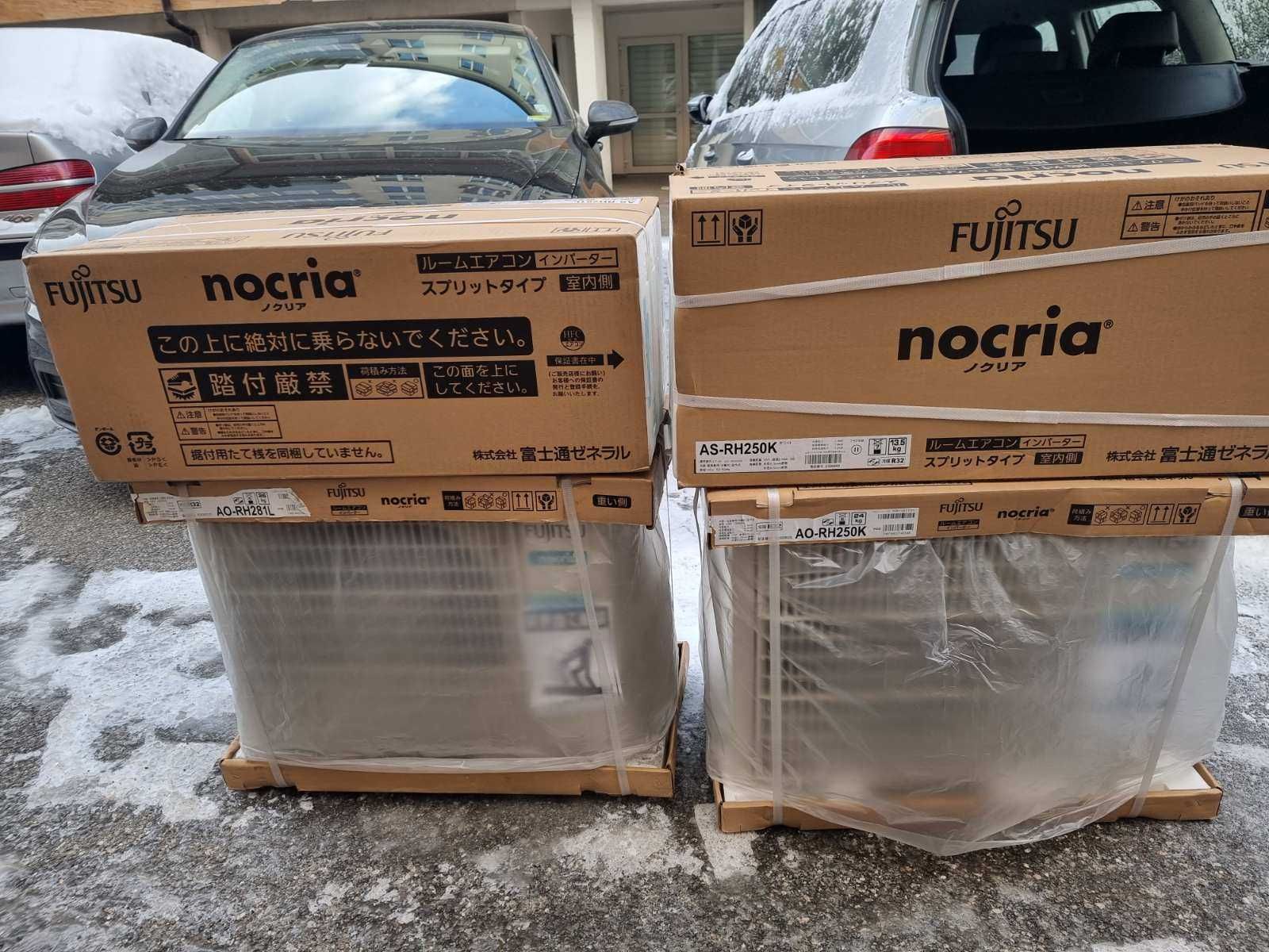 Японски Климатик Fujitsu AS-RH220K, NOCRIA RН с включен монтаж