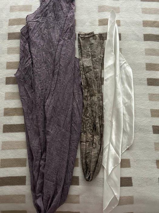 Дамско палто+ комплект шалове