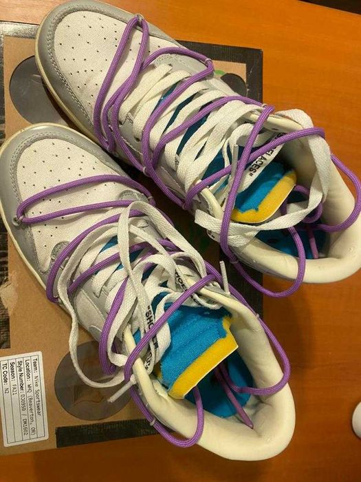 Nike Dunk Low Off-White Lot 47