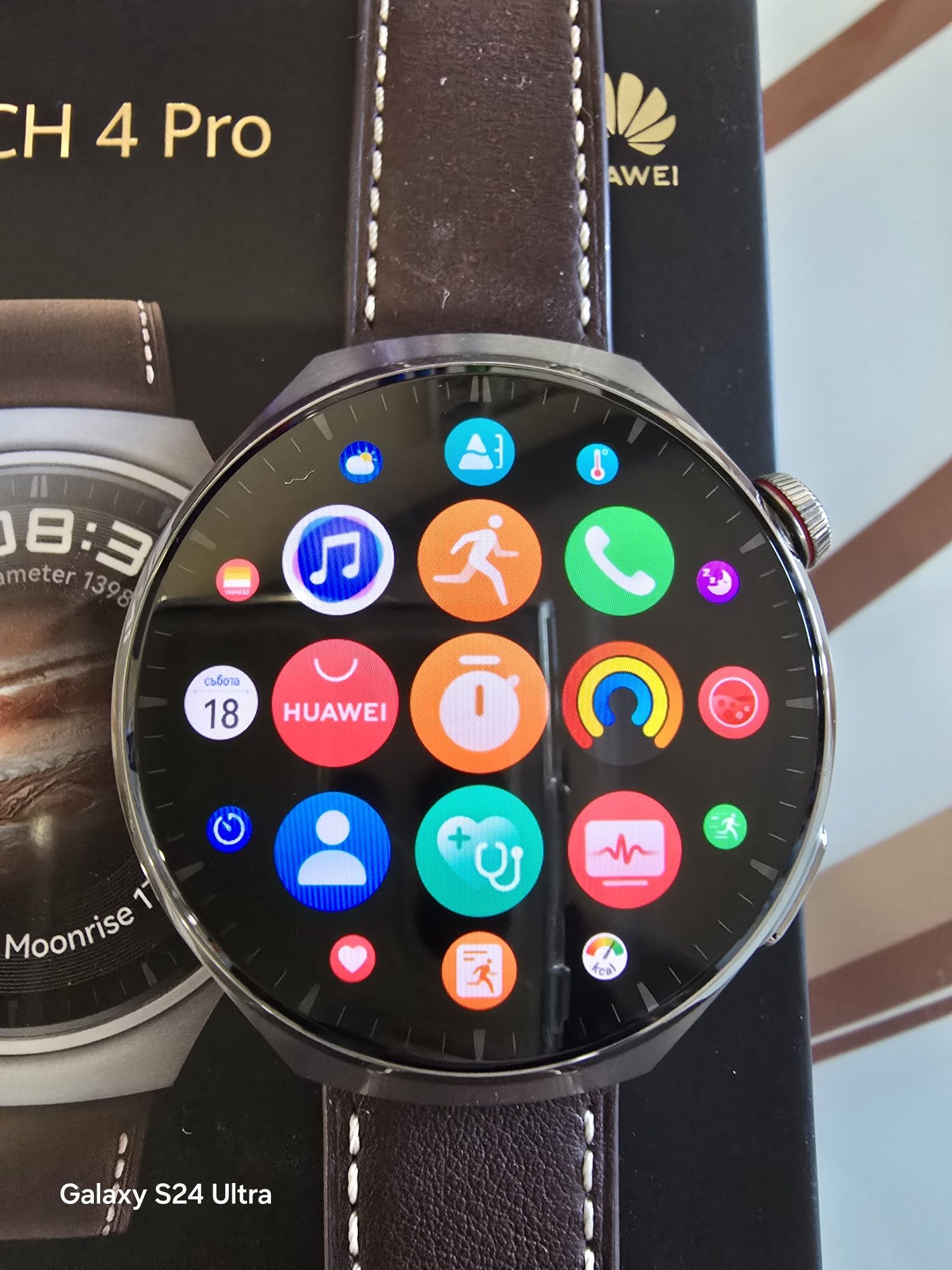 Смарт часовник Huawei Watch 4 Pro, 48 mm, Brown
