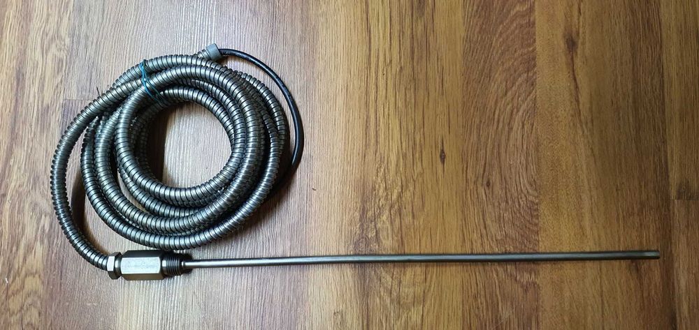 Sonda temperatura PT 100 .Tija 45 centimetri.