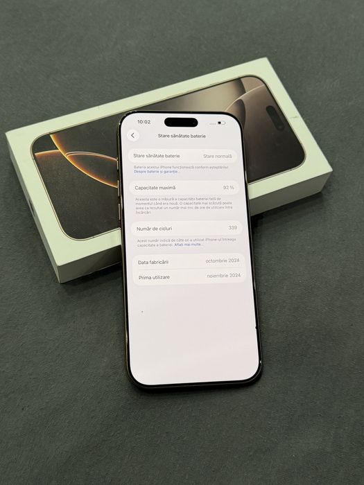 Vand iphone 16 pro max