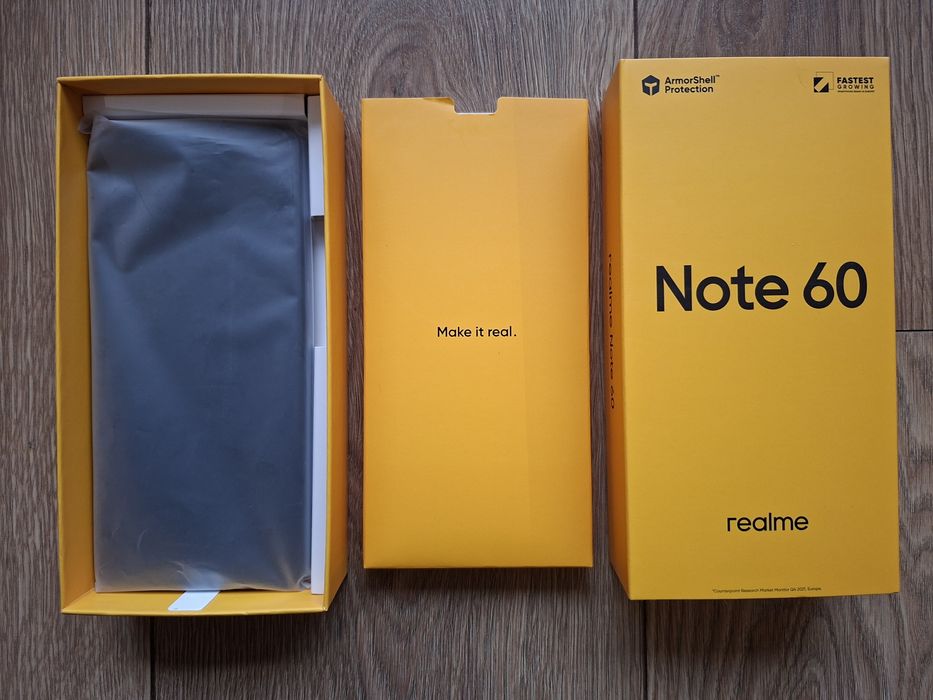 realme Note 60 + калъф - НОВ
